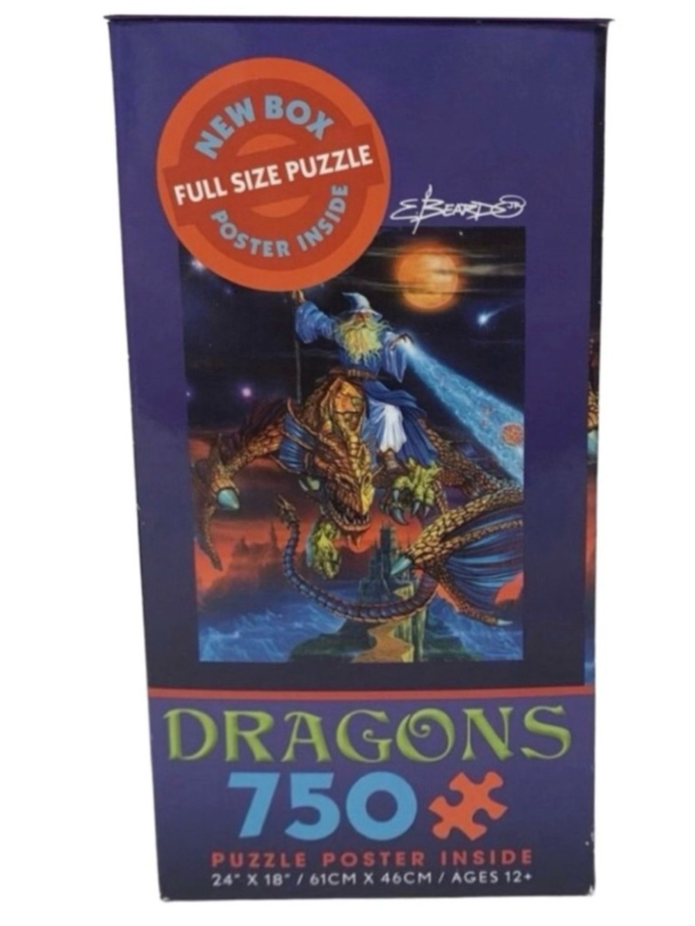 Ceaco “Dragons” 750 pc. Jigsaw Puzzle (NWT)